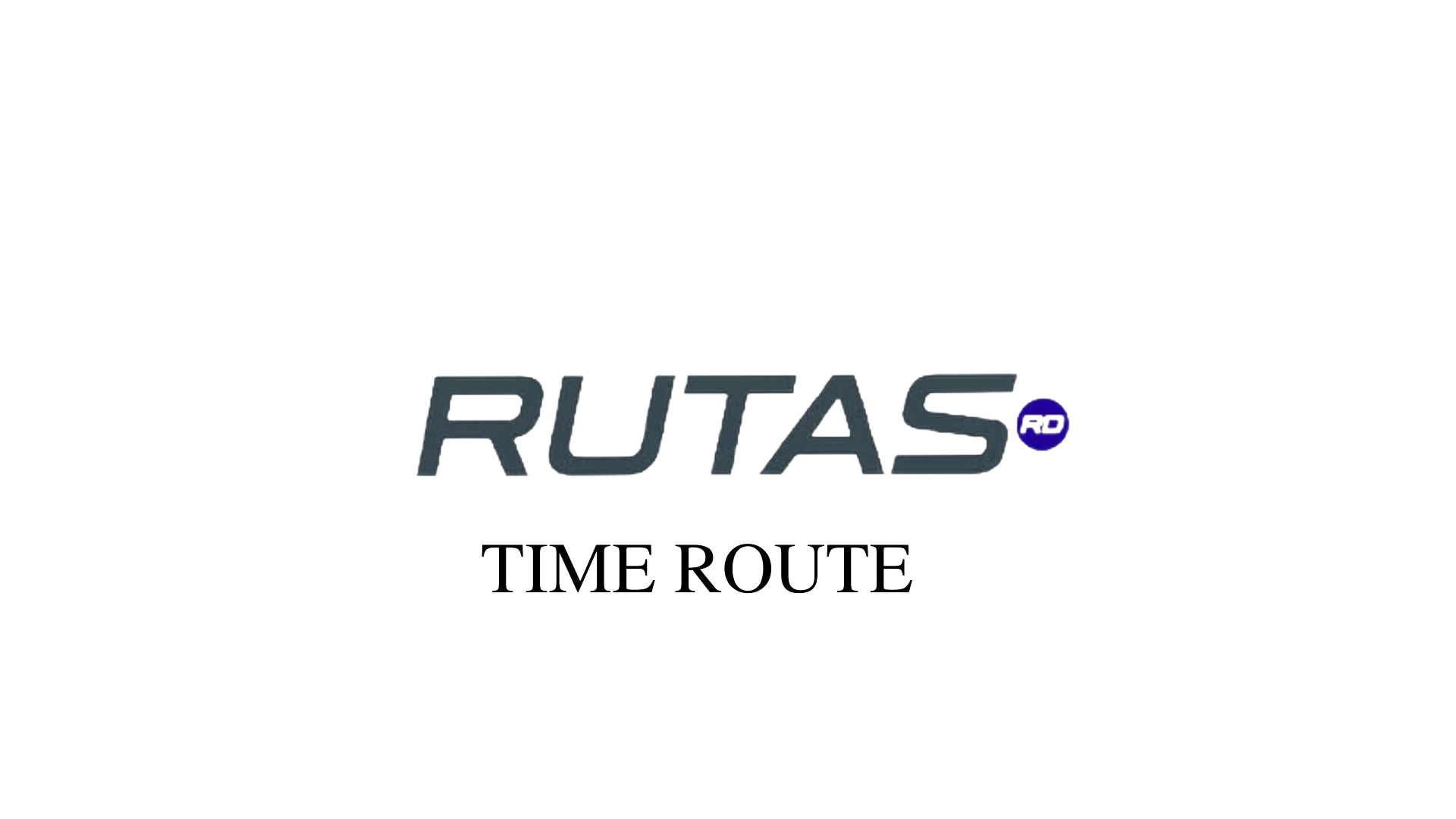 Logo de Rutas Time Route